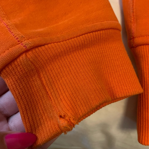 lululemon Orange Scuba Hoodie - Picture 4 of 7